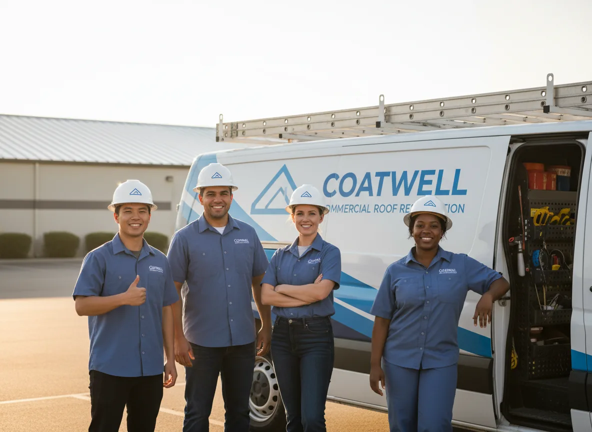 Commercial roof coating company in Breezewood, PA